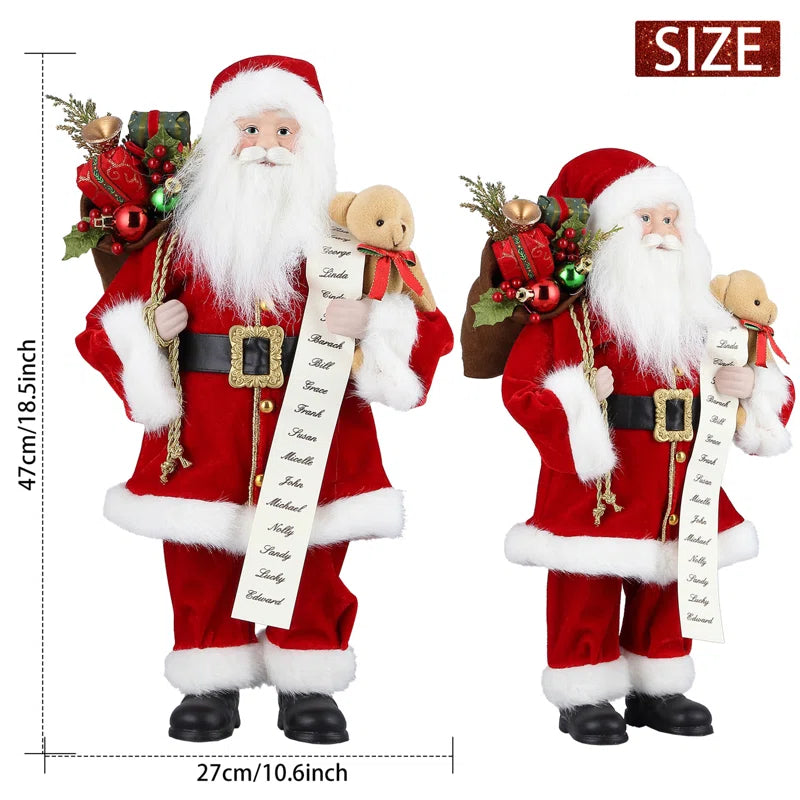 Santa Claus Christmas Decor Figurine