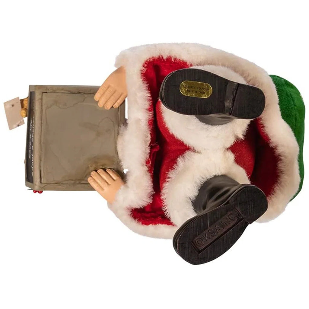 Adopt-A-Pet Santa 2-Piece Figurine Set