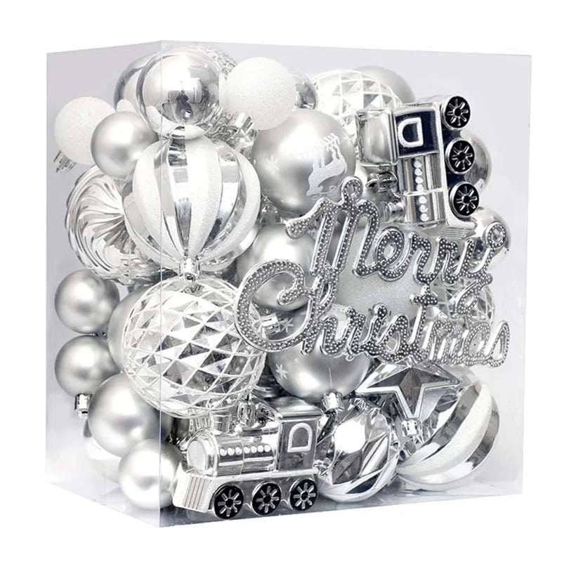 65PCS Christmas Balls Ornaments for Xmas Tree Decor