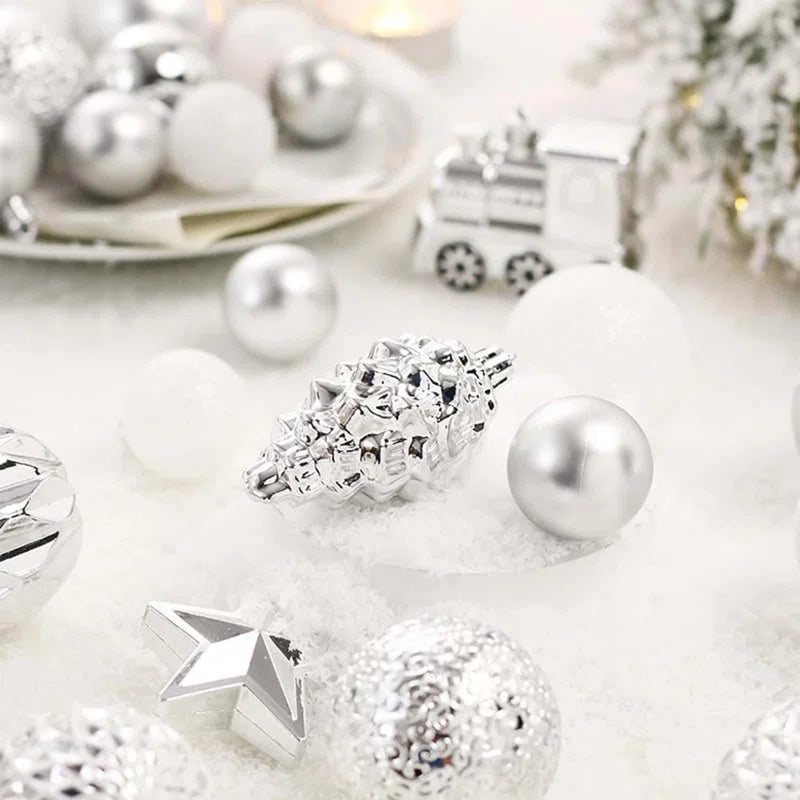 65PCS Christmas Balls Ornaments for Xmas Tree Decor