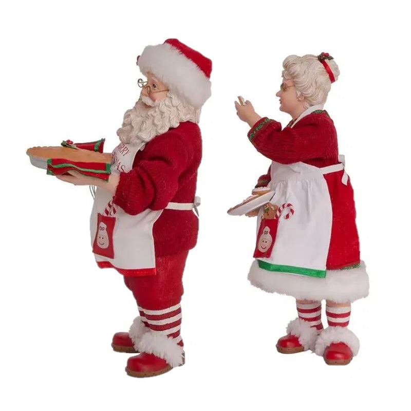 Fabriché Mr. and Mrs. Santa 2-Piece Set