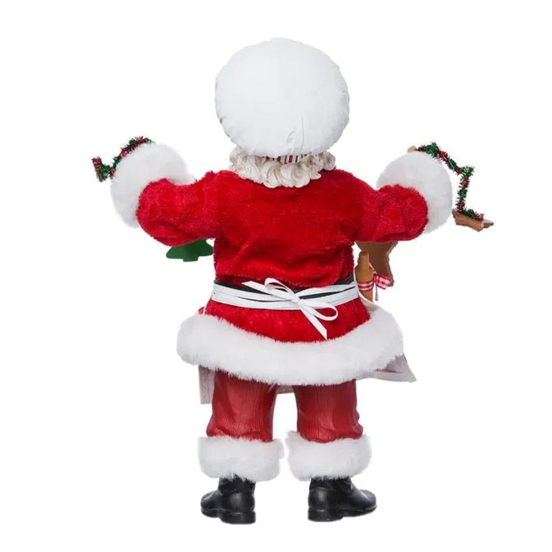 Fabriché Christmas Chef Santa Figurine
