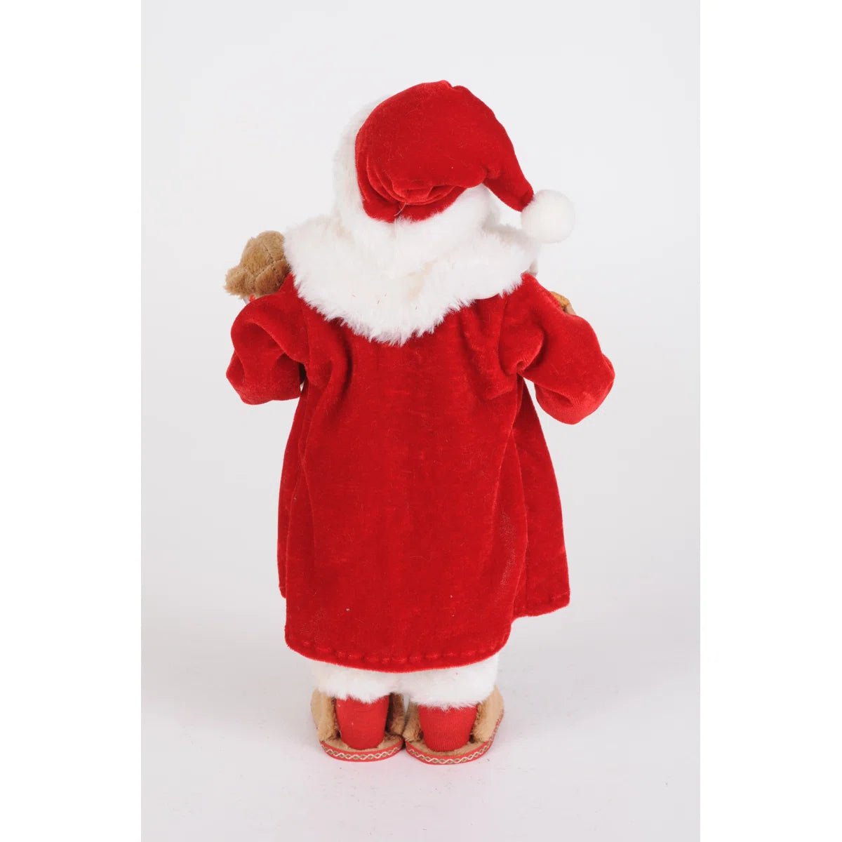 Bedtime Stories Santa – Handcrafted Holiday Figurine