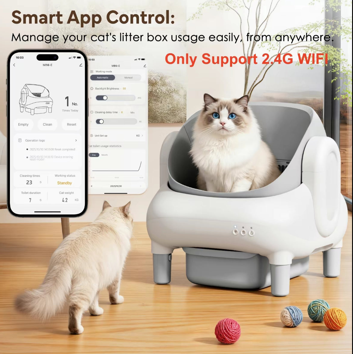 Purra™ Smart Self-Cleaning Litter System