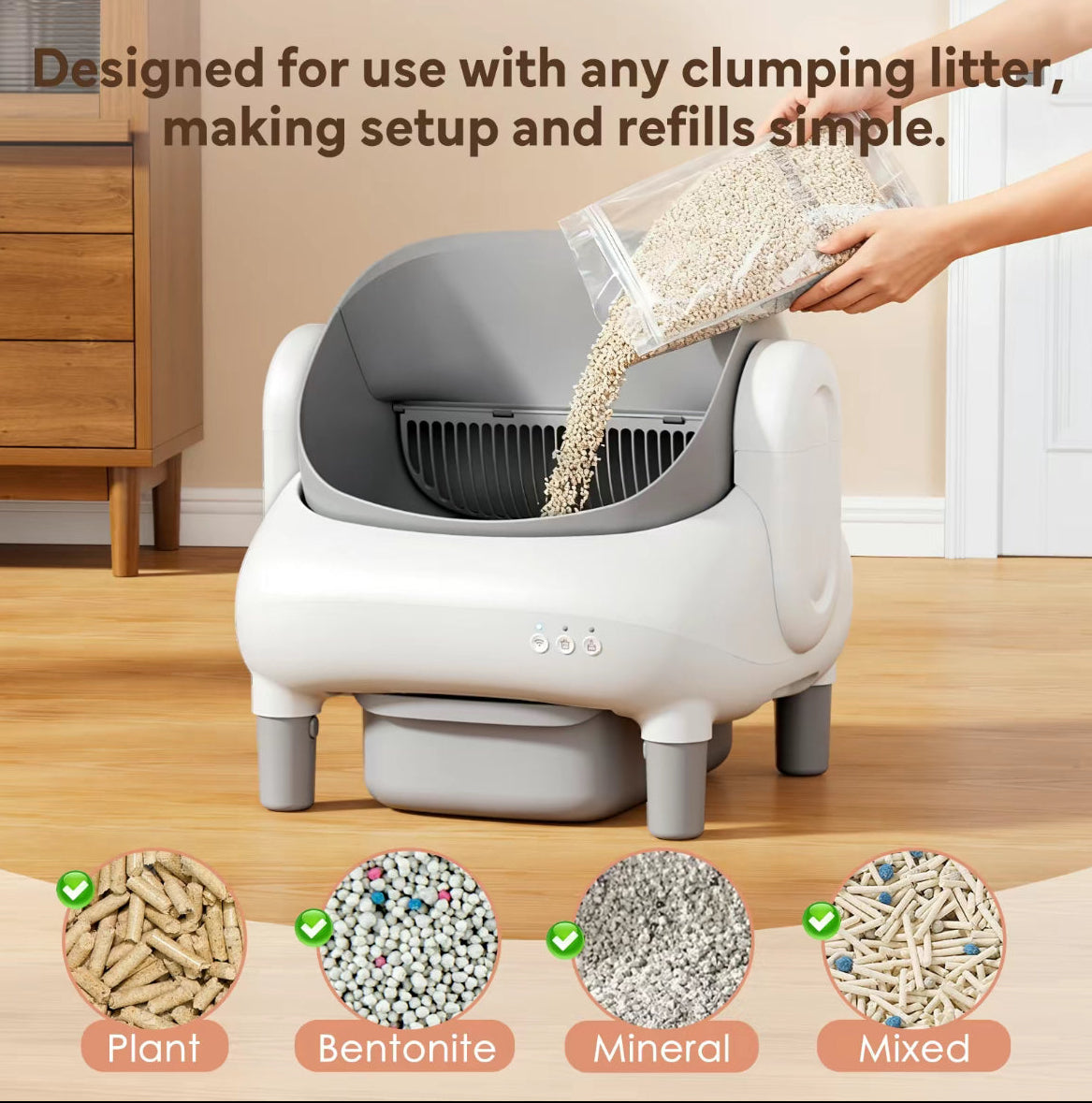Purra™ Smart Self-Cleaning Litter System