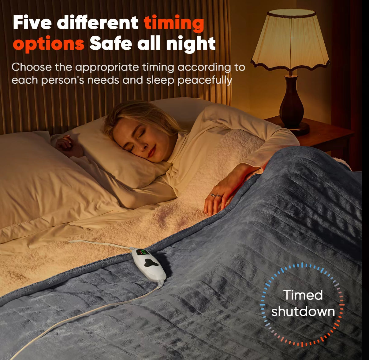 The Heated Throw Blanket