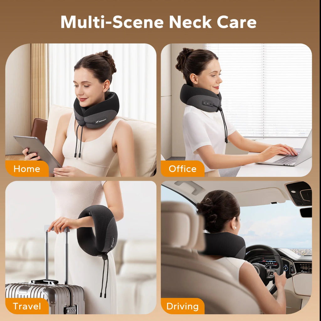 The Heated Neck Massage Pillow