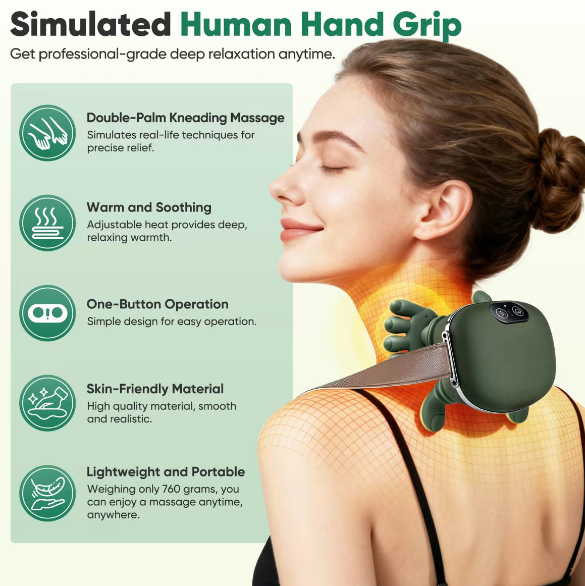 The Deep Tissue Shoulder Massager