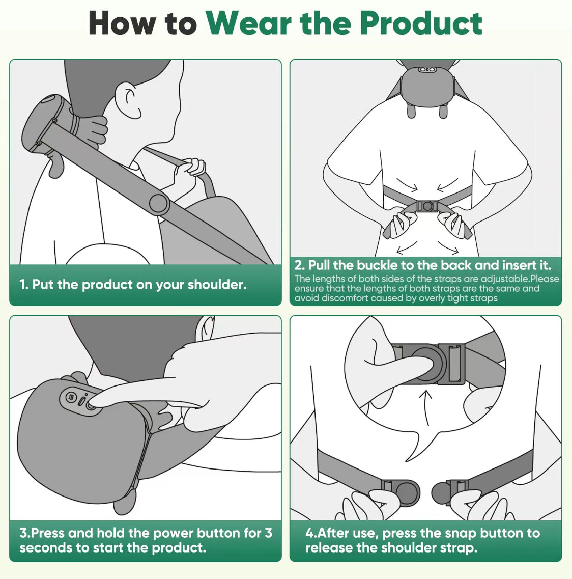 The Deep Tissue Shoulder Massager