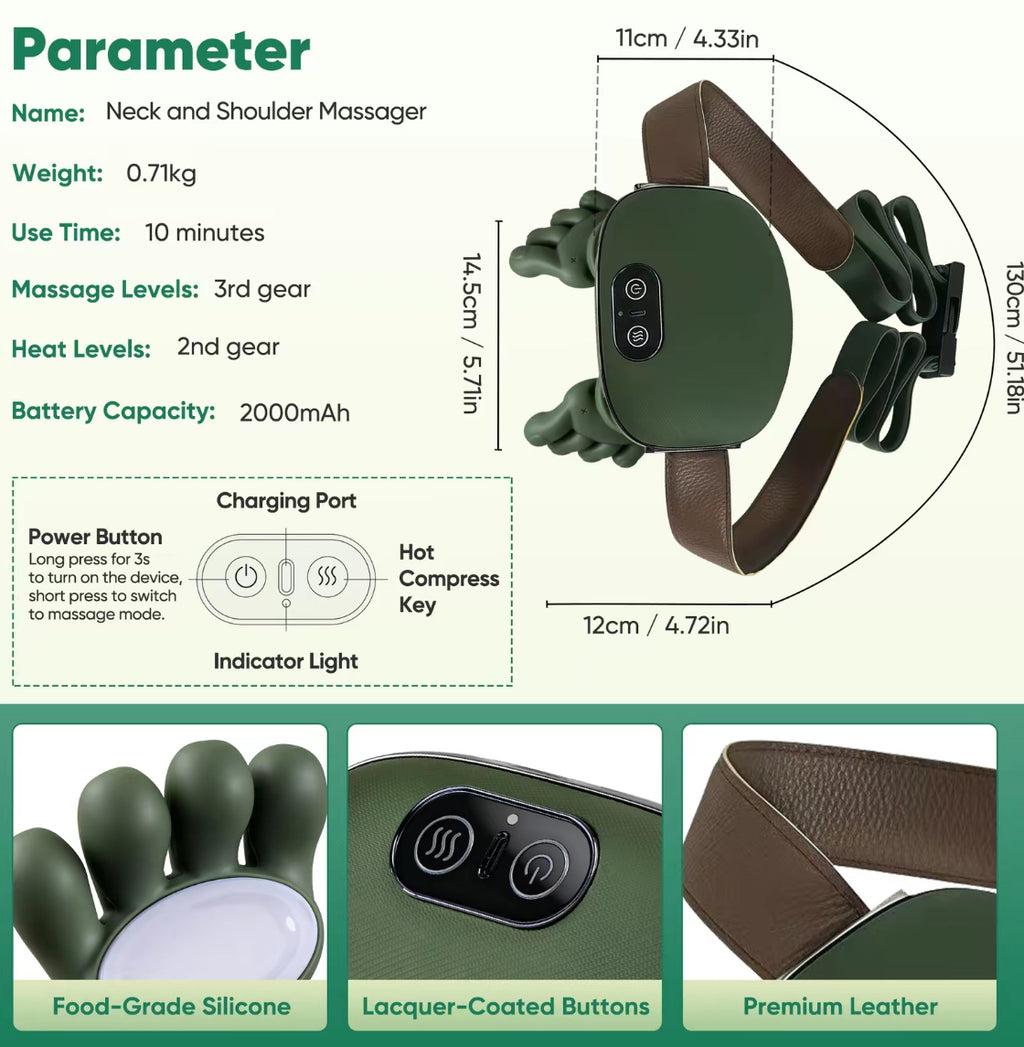 The Deep Tissue Shoulder Massager