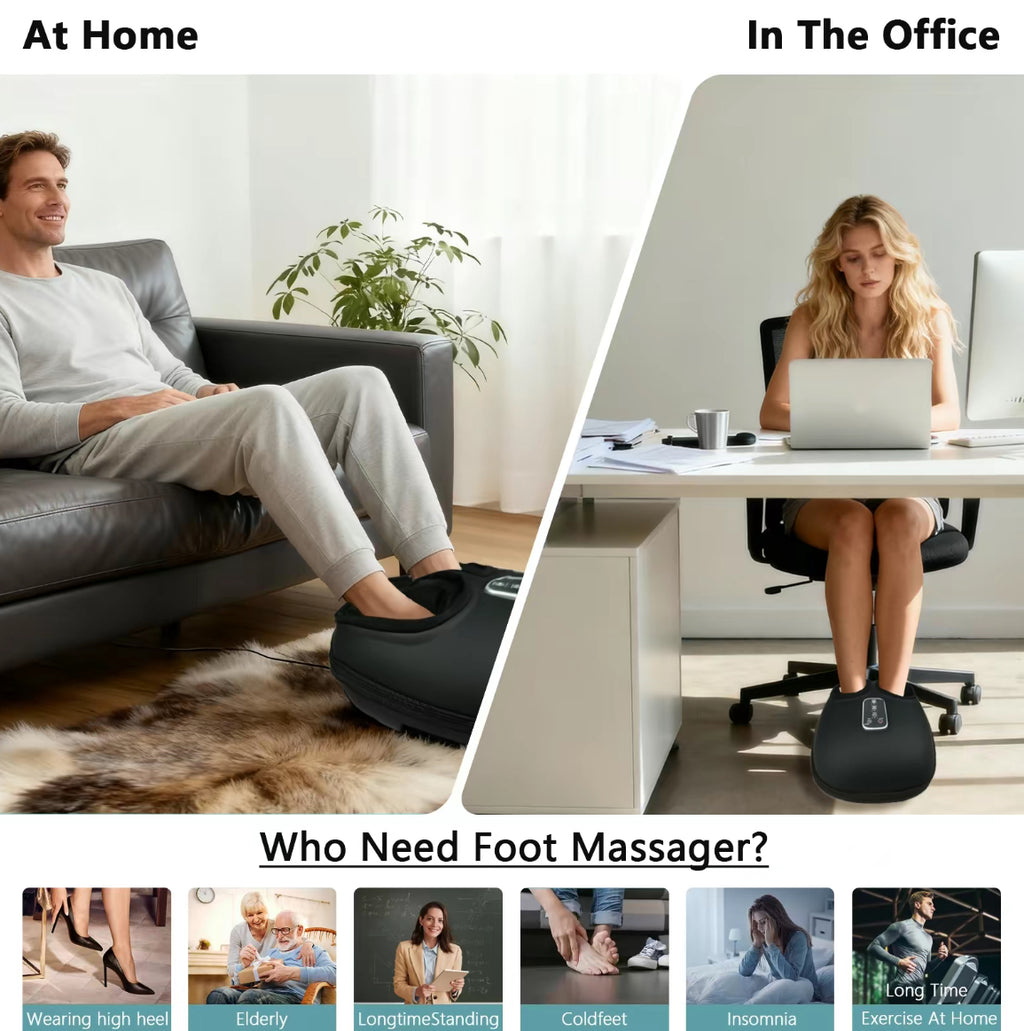 The Heated Foot Recovery Massager