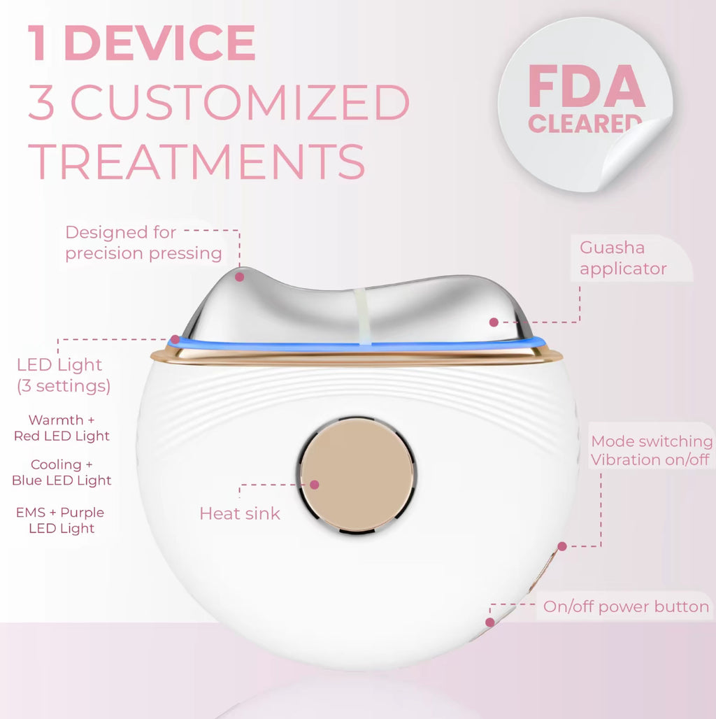 Electric Gua Sha Sculpting Tool Hot & Cold Facial Contouring