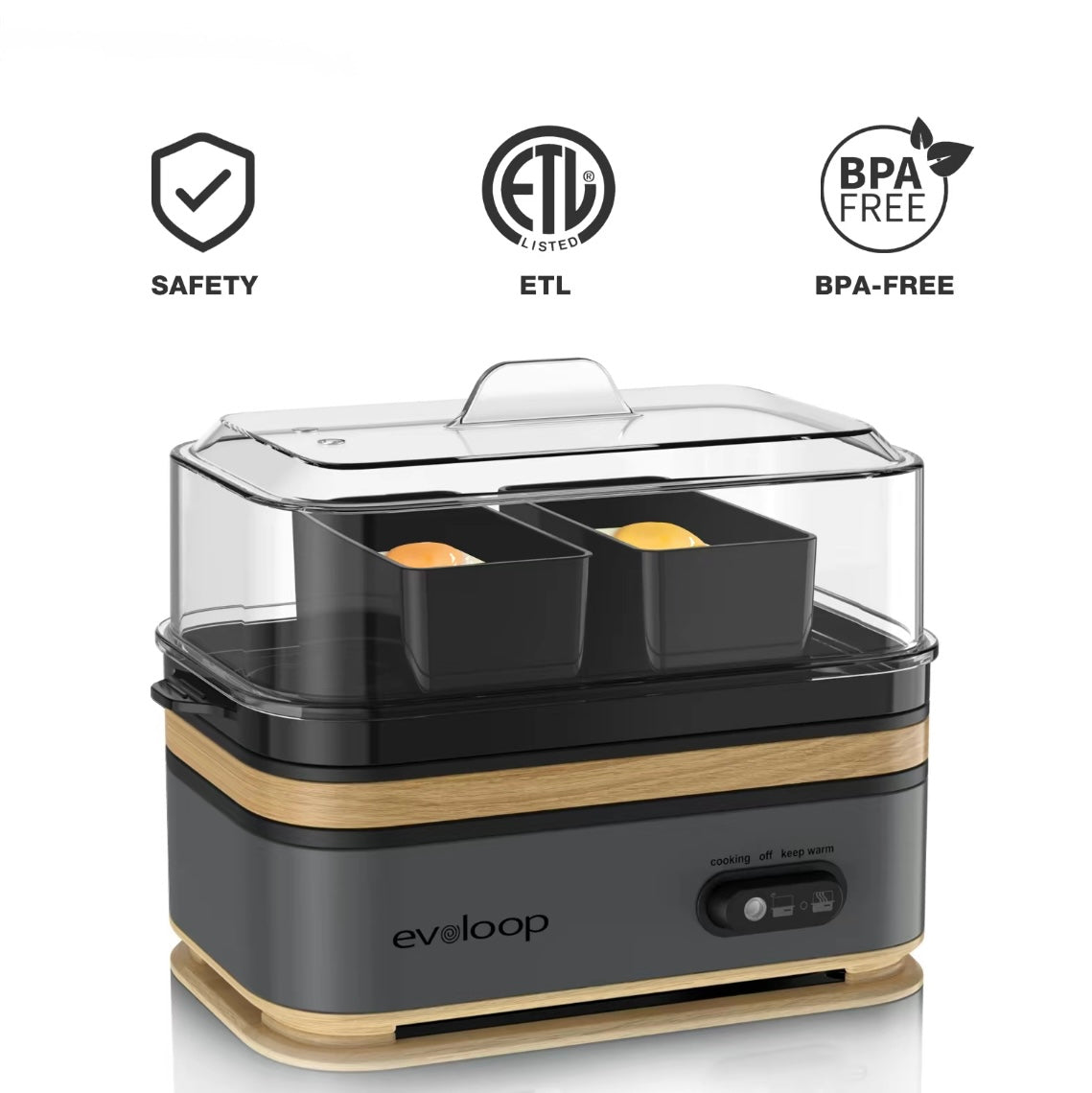 Rapid Breakfast Egg Cooker — Soft, Medium & Hard Boiled Perfection in Minutes