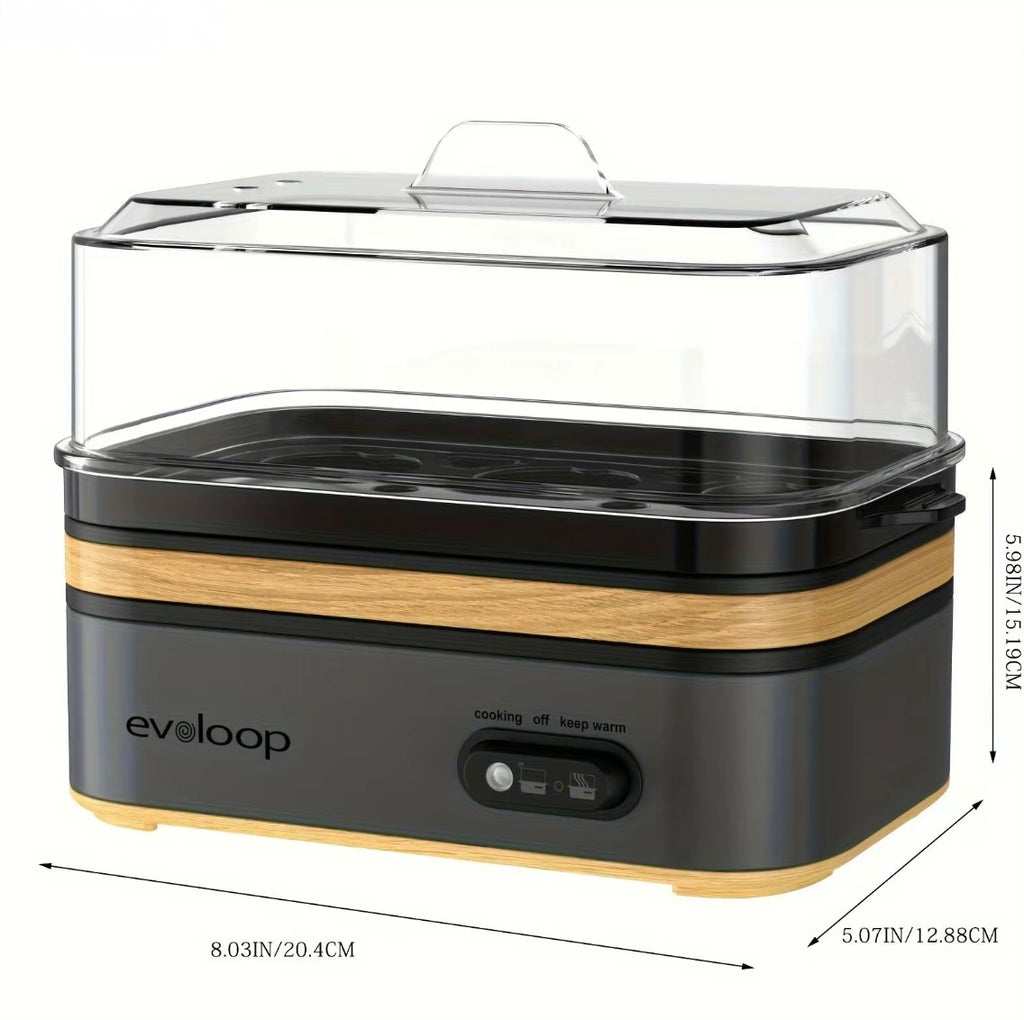 Rapid Breakfast Egg Cooker — Soft, Medium & Hard Boiled Perfection in Minutes
