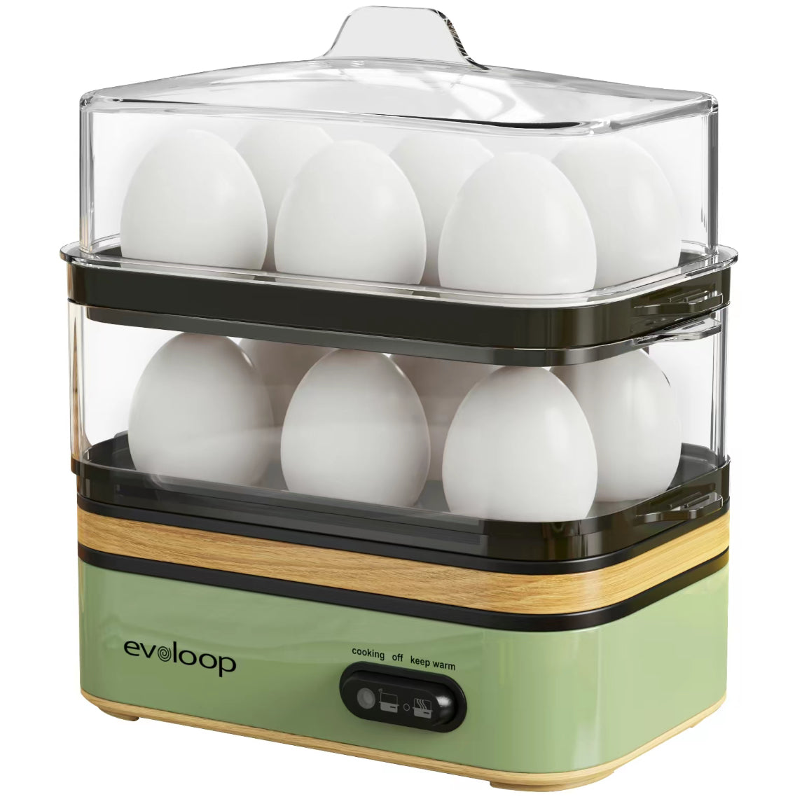 Rapid Breakfast Egg Cooker — Soft, Medium & Hard Boiled Perfection in Minutes