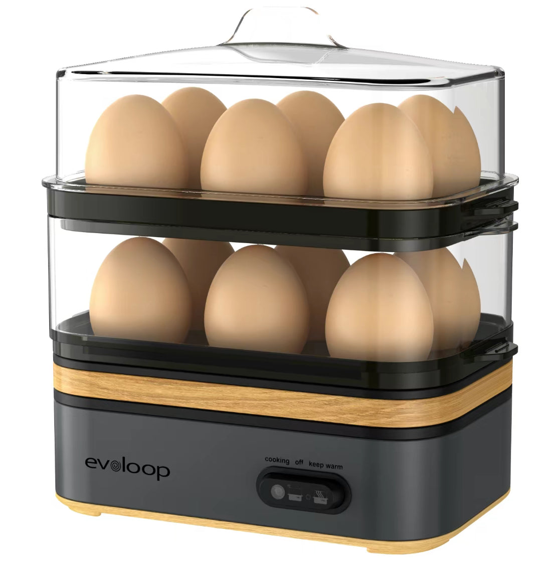 Rapid Breakfast Egg Cooker — Soft, Medium & Hard Boiled Perfection in Minutes