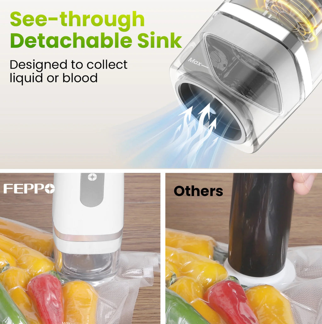 FreshLock Vacuum Sealer System — Food Storage Made Effortless