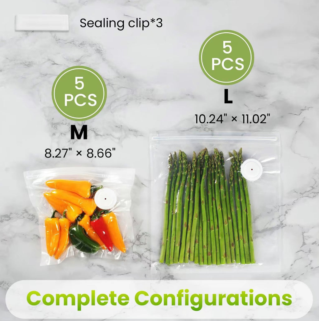FreshLock Vacuum Sealer System — Food Storage Made Effortless