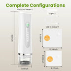 FreshLock Vacuum Sealer System — Food Storage Made Effortless