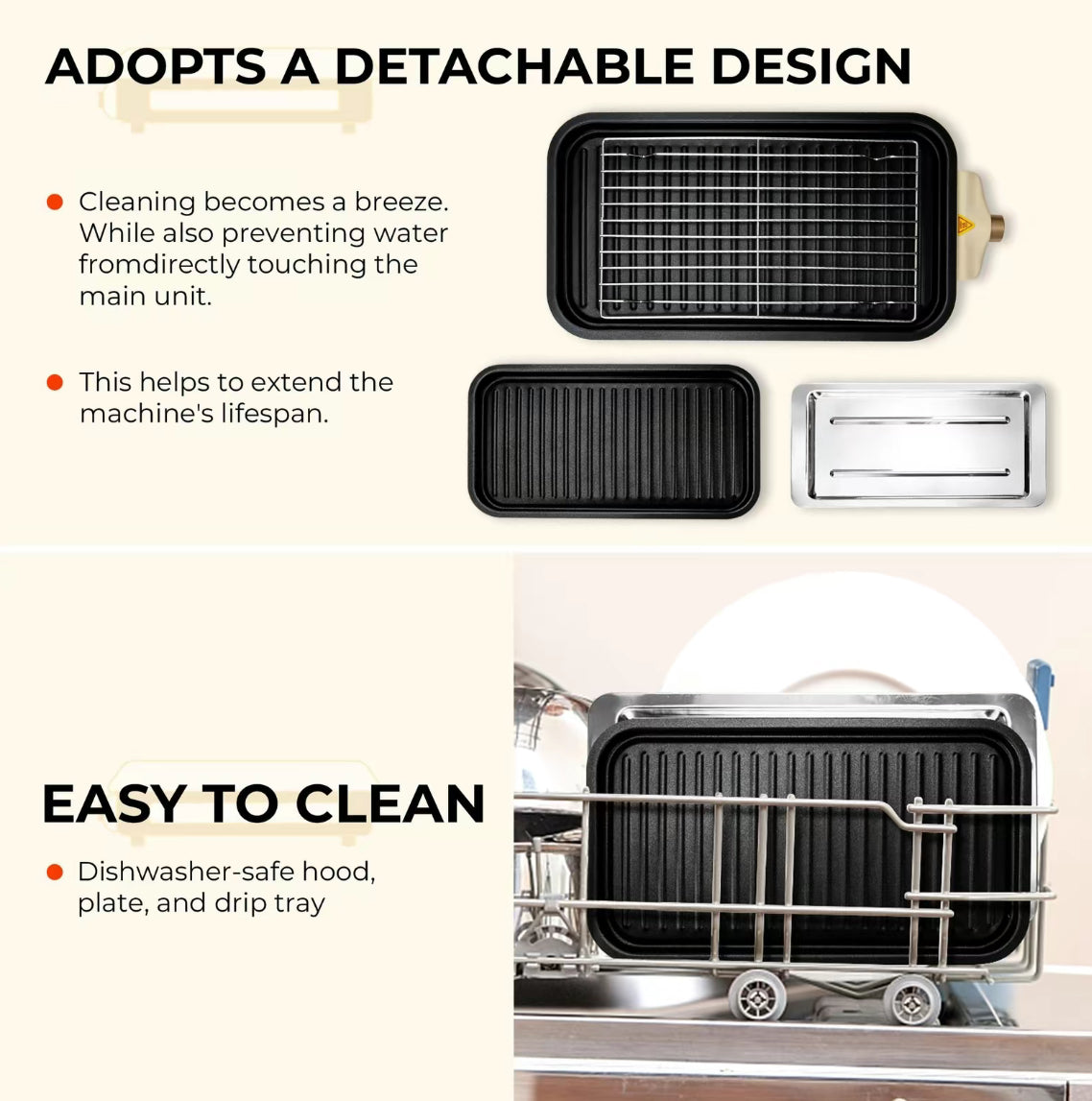 The Countertop Grillhouse 2-in-1 Indoor Electric Grill & Griddle System