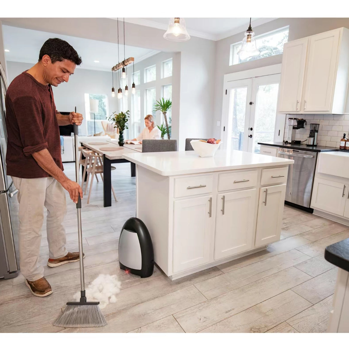 The Touchless Sweep Smart Vacuum Station