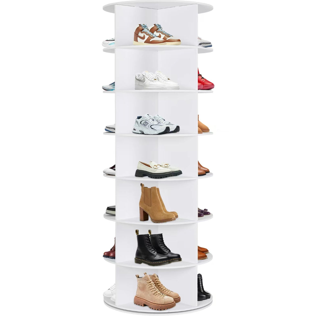 The Atelier Carousel 360° Rotating Shoe Display Tower