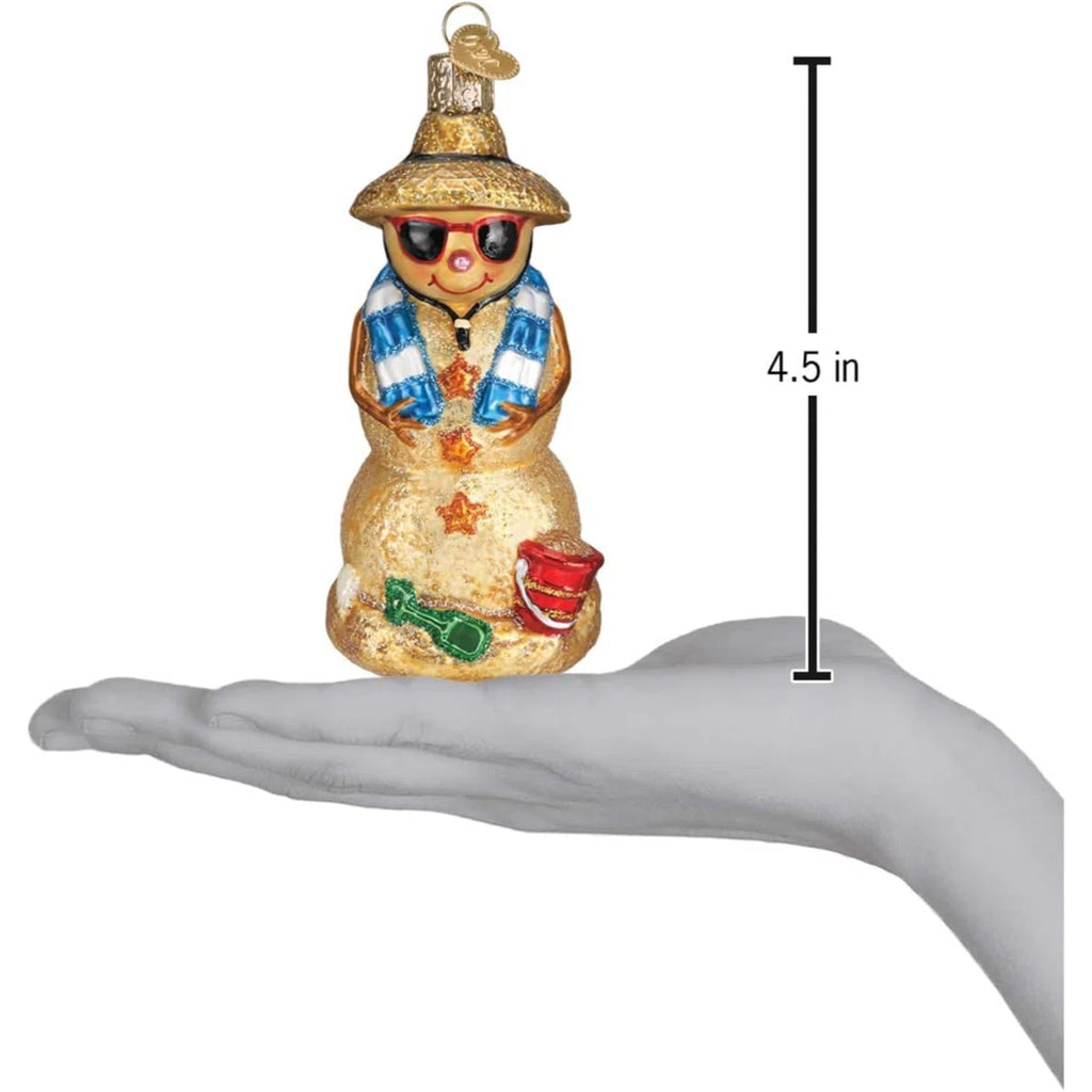 Sand Snowman Hanging Figurine Ornament