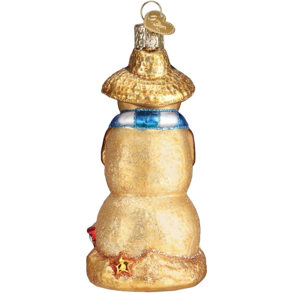 Sand Snowman Hanging Figurine Ornament