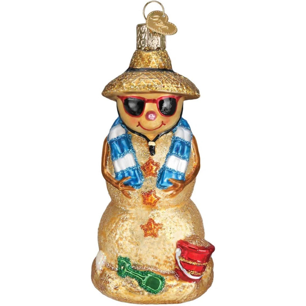 Sand Snowman Hanging Figurine Ornament