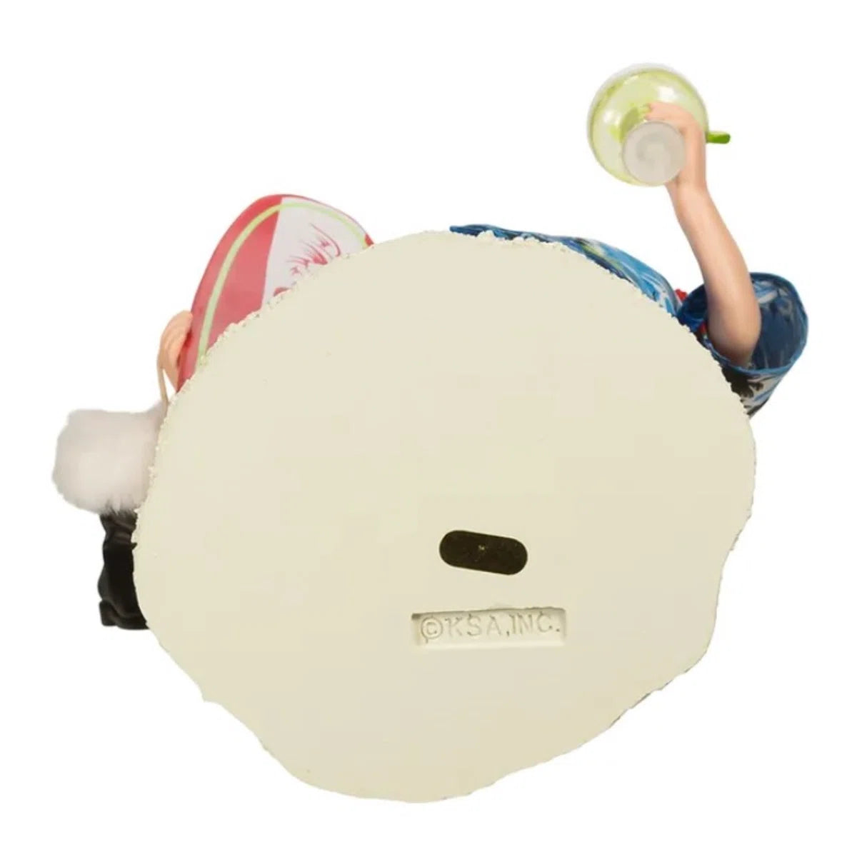 Surf’s Up Santa Figurine – 11” Coastal Christmas Decor