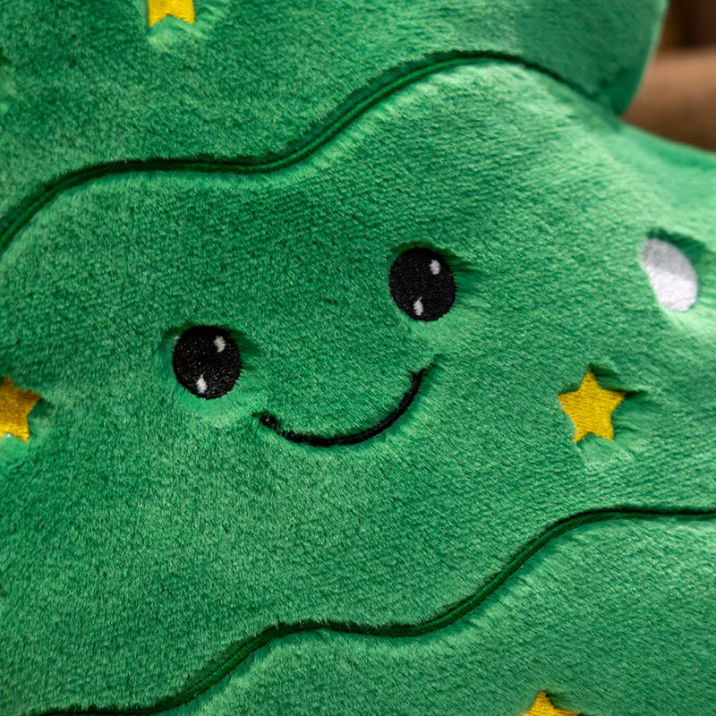 Festive Holiday Plush Pillow