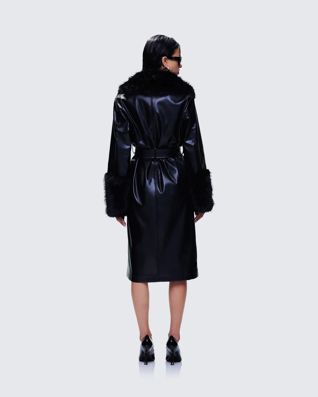 Walk Of Fame Leather Coat