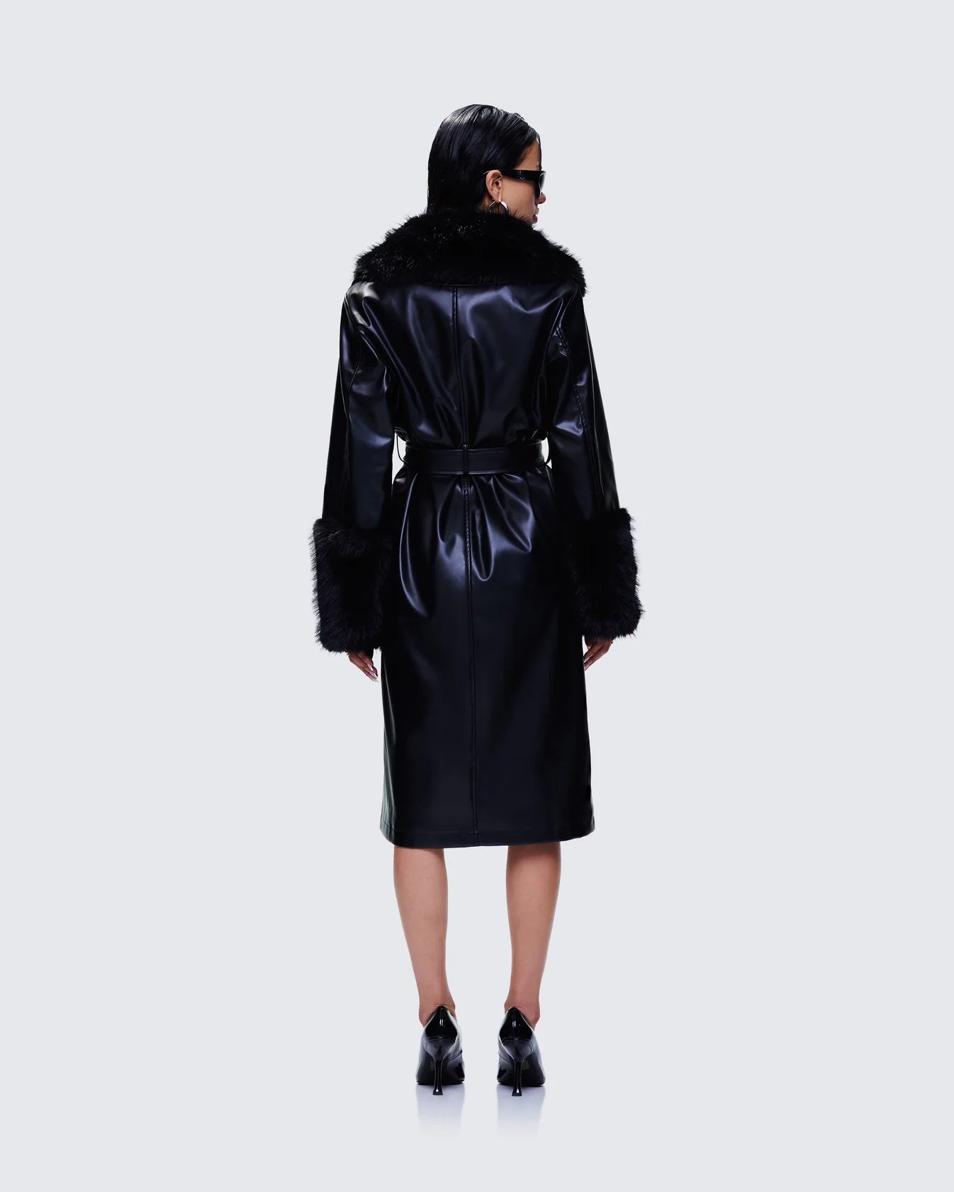 Walk Of Fame Leather Coat