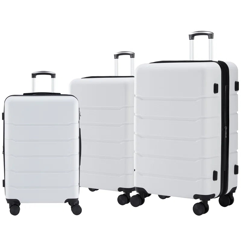 Luggage Sets 3Piece, Travel Suitcase Set ABS