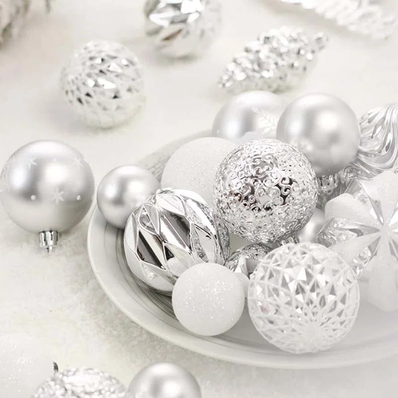 65PCS Christmas Balls Ornaments for Xmas Tree Decor