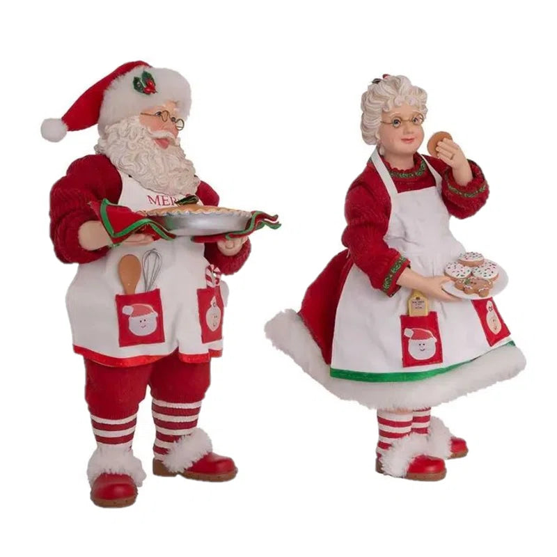 Fabriché Mr. and Mrs. Santa 2-Piece Set