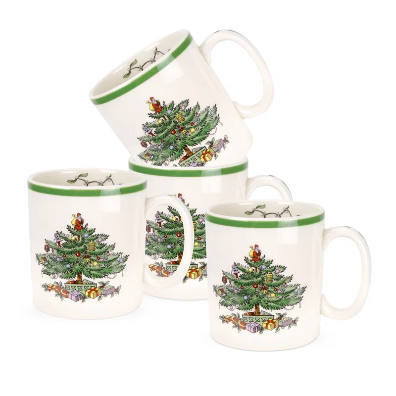 Christmas Tree Mug 9 Oz