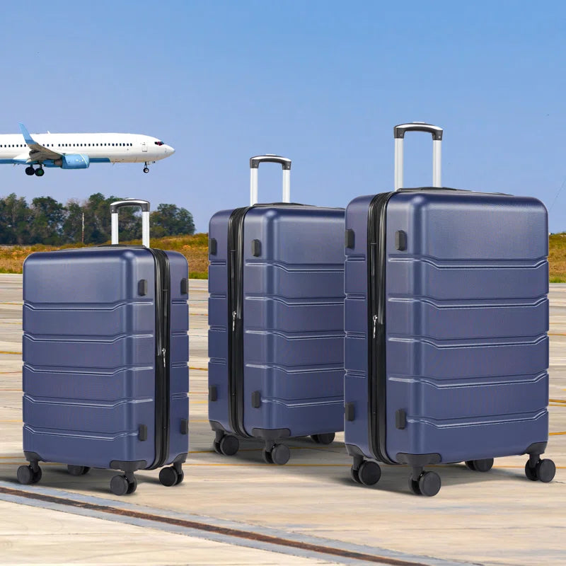 Luggage Sets 3Piece, Travel Suitcase Set ABS